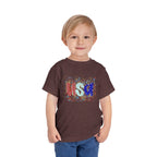 Toddler USA Flag Confetti Tee