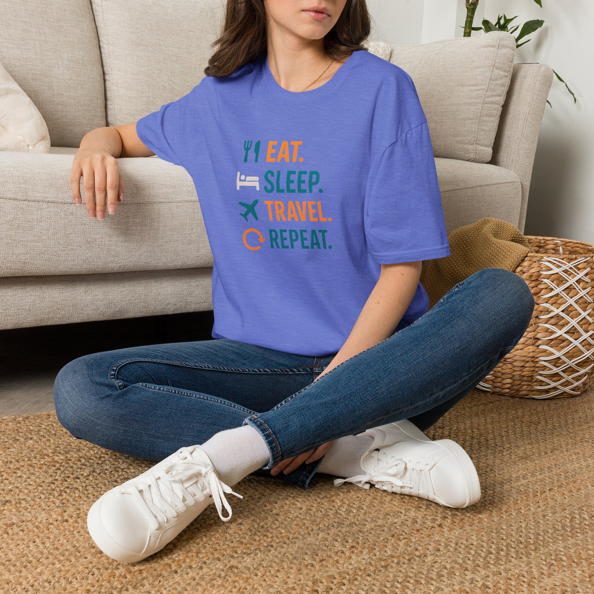 Eat Sleep Travel Repeat T-Shirt