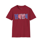 Mama Patriotic American Flag T-Shirt — Fourth of July Mom Tee
