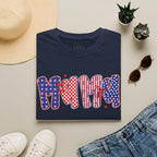 Mama Patriotic American Flag T-Shirt — Fourth of July Mom Tee