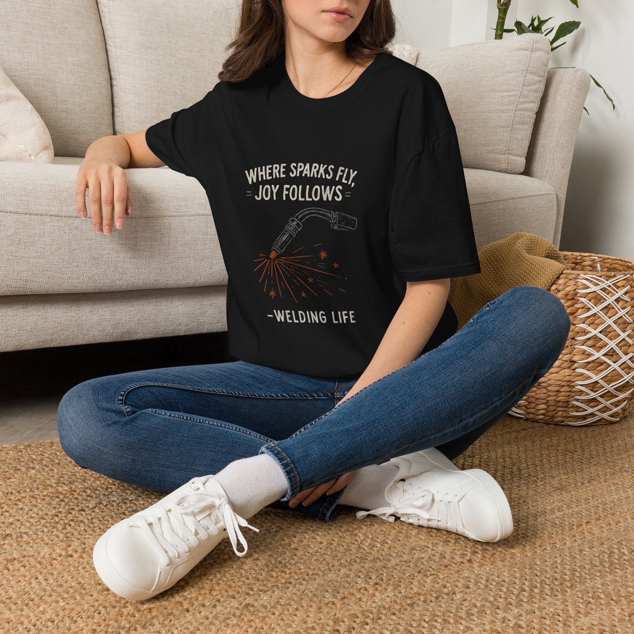 Welding Sparks Joy T-Shirt