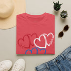 Patriotic Red White & Blue Heart T-Shirt