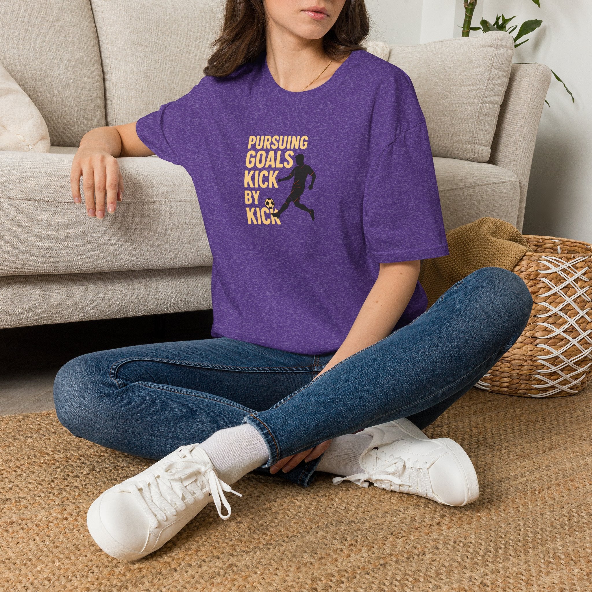 Pursuing Goals Kick T-Shirt