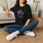 Skateboarder performing trick T-Shirt