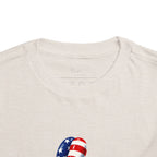 Toddler Tee Patriotic Balloon Dog  — USA Flag 4th of July Shirt